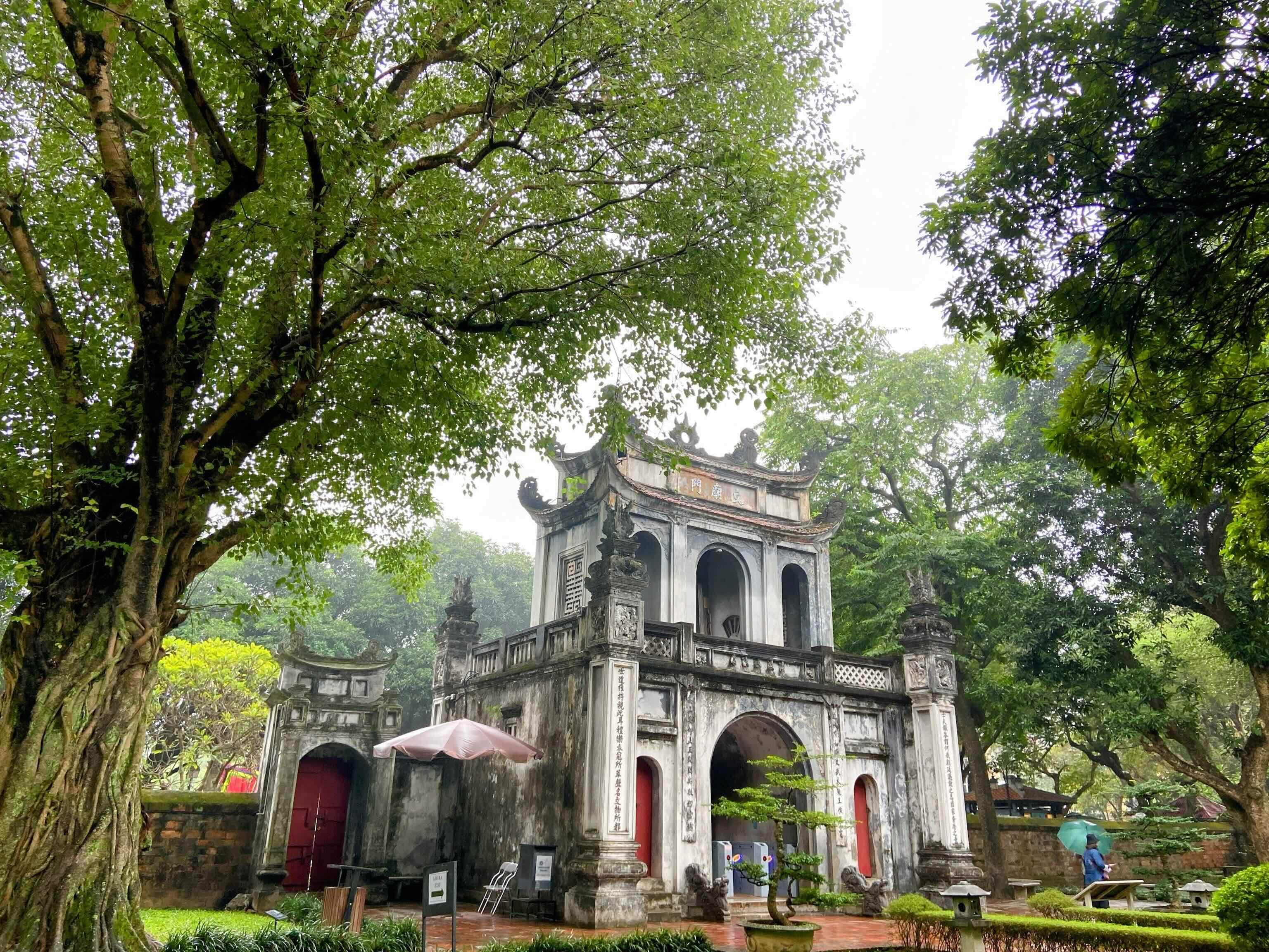 Van Mieu Temple of Literature in Hanoi, Vietnam